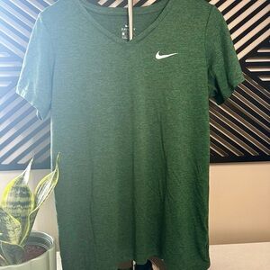 Nike Women’s Green V-Neck T-Shirt